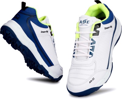 PRO KVH ASE Cricket Shoes for Men Rubber Spikes, All Rounder Cricket Shoes For Men(Blue)