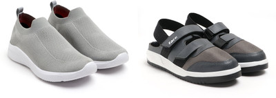 Face Stylish Sports Shoes for Men – Ideal for Running, Gym & Training Sneakers For Men(Grey, Grey , 7)