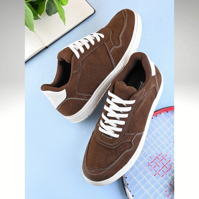Roadster Sneakers For Men(Brown , 10)