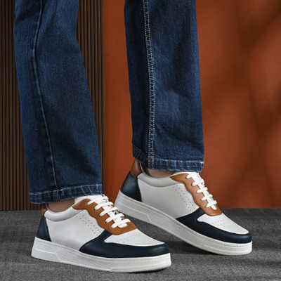 TROTUS Rich Quality|Breathable|Decent Look Sneakers For Men(White , 7)