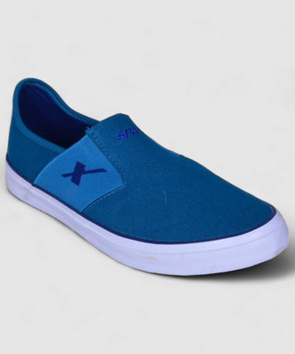 Sparx SM 214 | Stylish, Comfortable | Slip On Sneakers For Men(Navy, Blue , 8)