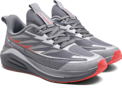 asian Quantum-25 Men’s Running Shoes | Stylish, Lightweight & Sporty Boys Shoes Running Shoes For Men(Grey , 8)
