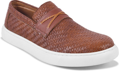 Clog London Men's Penny Loafers Loafers For Men(Tan , 9)