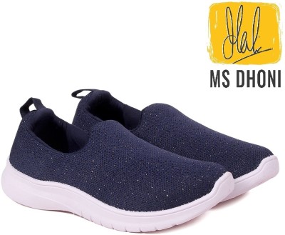 asian Melody-71 Navy Sports,Slip-On,Training,Gym, Slip On Sneakers For Women(Navy, Blue)