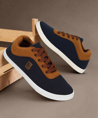 Paragon Casual Shoes |Soft Cushioned|Lace Up For Good Fitting Casuals For Men(Blue , 7)