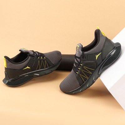 JQR KICK 2 AEROFOAM HYPERBOUNZE FAST Lightweight, Walking, Stylish Sports Running Shoes For Men(Grey, Green)
