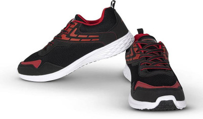 VECTOR X Running Shoes For Men(Black, Red , 3)
