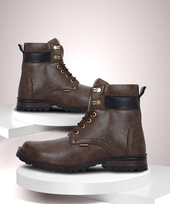 FIGI Boots For Men(Brown , 7)