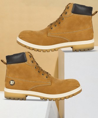 WOODLAND Boots For Men(Yellow)