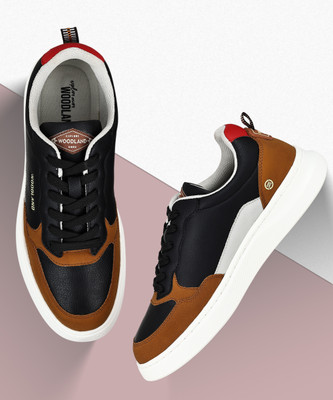 WOODLAND Sneakers For Men(Black , 9)