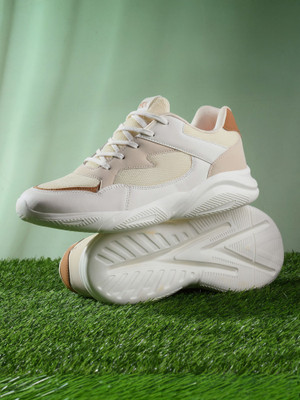 HRX by Hrithik Roshan -060 12 Running Shoes For Women(Off White , 6)