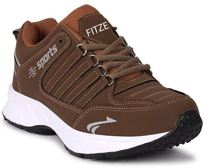 Fitze Running Shoes For Men(Tan , 7)