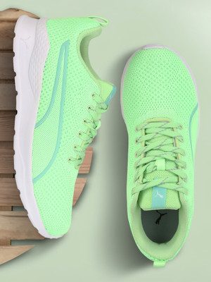 PUMA Lightstorm Wns Running Shoes For Women(Green , 3)