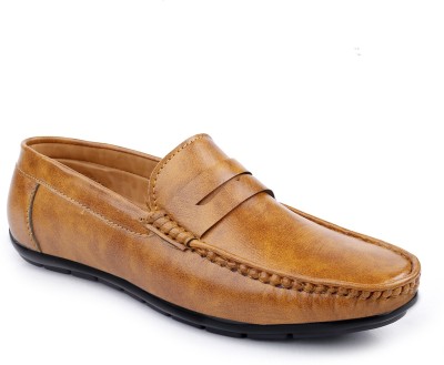 Oike Loafers For Men(Tan , 9)