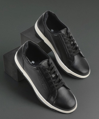 WOODLAND Sneakers For Men(Black , 10)