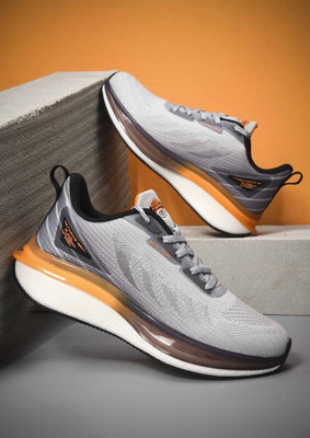 Abros FELTON Running Shoes For Men(Grey , 8)