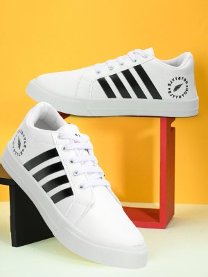 HOTSTYLE Sneakers For Men(White, Black)