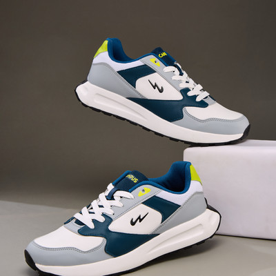 CAMPUS OG-33 | Cloud-Like Comt & Lightweight | Corporate Casual& College s Sneakers For Men(White , 8)