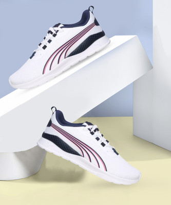 PUMA Ridease Running Shoes For Women(White , 3)