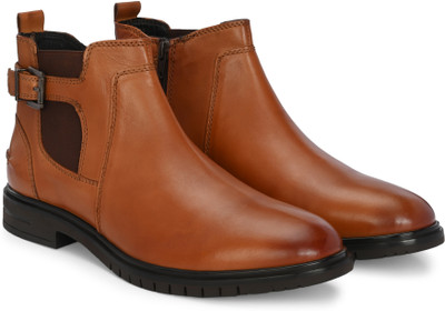 Delize Boots For Men(Tan , 8)