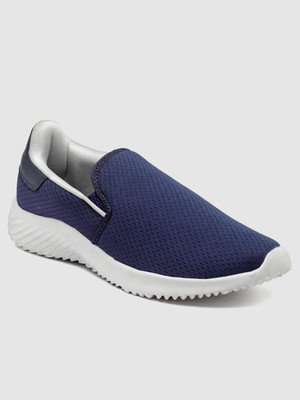KANGAROOZ Lightweight Slip-On Athletic Shoes - Breathable Mesh Running and Walking Shoes For Men(Navy , 9)