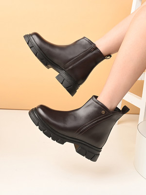 Roadster RODW138-Brown Boots For Women(Brown , 7)