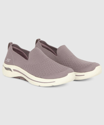 Skechers GO WALK ARCH FIT - DELORA Walking Shoes For Women(Purple , 6)