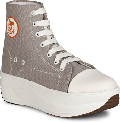 Crab Shoes Fancy Unique Women Boots High Tops For Women(Grey , 4)