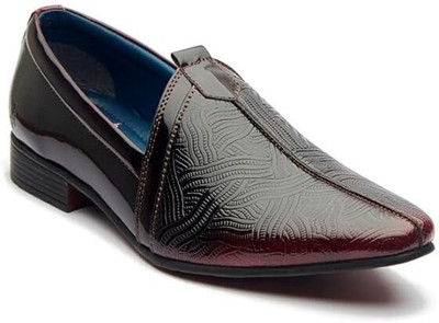Michael Angelo Slip On For Men(Red , 9)