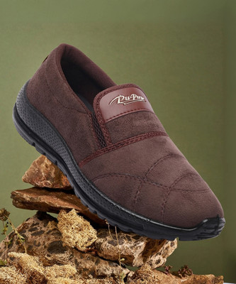Pu-Pine Super Soft Comfortable Latest Premium Mocassin For Men(Brown , 9)