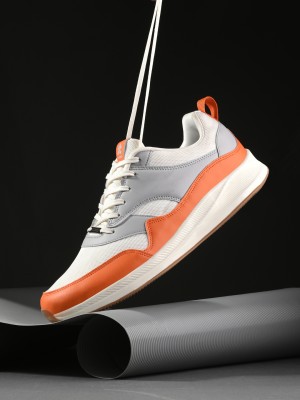 OFF LIMITS STUSSY B&T Running Shoes For Men(Orange, Grey, White)