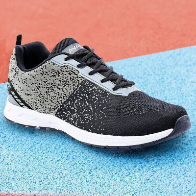 AVANT Ignite Pro Outdoor Sports Shoes with Enhanced Grip Rubber Outsole & Laces Running Shoes For Men(Grey, Black , 9)