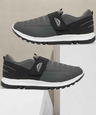 asian Casual Sneaker Shoes for Men | Soft Cushioned Insole || Superfit Running Shoes For Men(Black, Grey , 10 UK/India)
