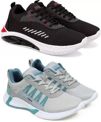 ELASA TY-TOOFAN BLACK_SEA GREEN Outdoors For Men(Black , 7)