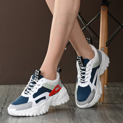 Ifah Korean Looking So Georgie's Woman & Girls Shoes Sneakers For Women Sneakers For Women(Blue , 6)