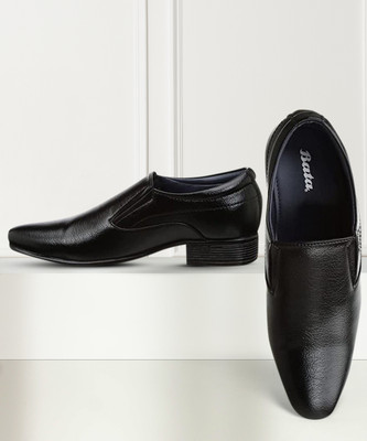 Bata Slip On For Men(Black , 9)