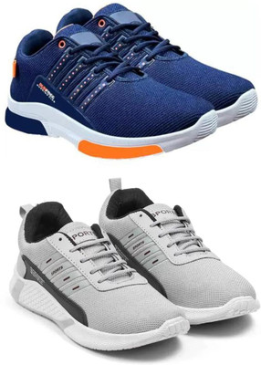 ELASA TY-RUNFREE BLUE_MINT GREY Outdoors For Men(Blue , 7)