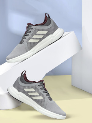 ADIDAS TRACK-ONE M Running Shoes For Men(Grey , 10)