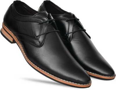 HRW Formal Shoes Casuals For Men(Black , 8)