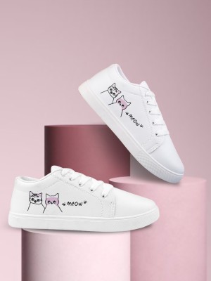 Kraasa Sneakers For Women(White)