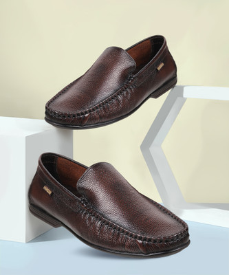 MOCHI Loafers For Men(Brown , 7)