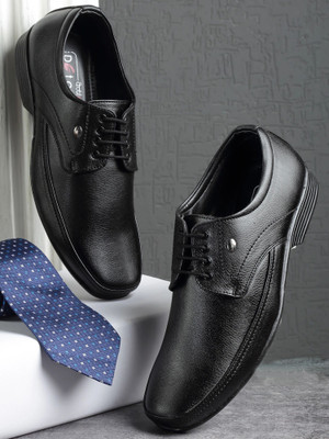 action DOTCOM OFFICE-31 Trendy Comfortable Durable Formal Lace-Up Derby For Men(Black , 10)