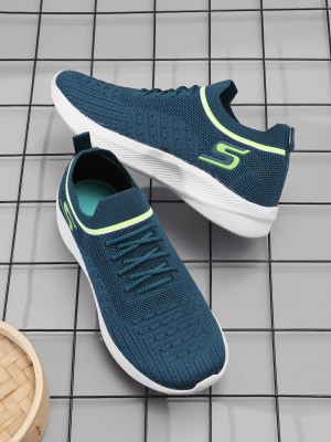 GENVE Stylish Comfortable Walking Wear and Runing Sports Shoes For Men's. Party Wear For Men(Blue , 6)