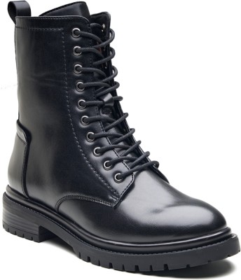 Michael Angelo Boots For Women(Black , 3)