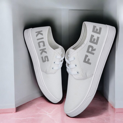 house of common HC-501FK Off White Lightweight Sneakers For Men(Off White , 10)