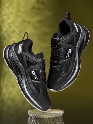 asian Everest-05 Trekking,Gym,Sports,Stylish with extra Comfort Hiking & Trekking Shoes For Men(Black , 7)