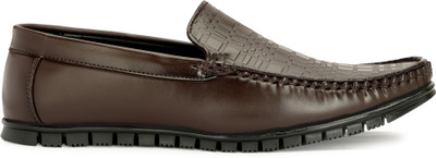 Buxton Loafers Loafers For Men(Brown , 10)