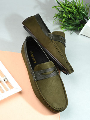 KILLER Driving Shoes For Men(Green , 6)