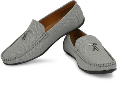 overstar Loafers For Men's & Boy's Casuals For Men(Grey , 6)
