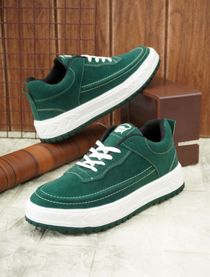 Marcino Red eleven sneackers Shoes for Men Walking Shoes For Men Sneakers For Men(Green , 8)